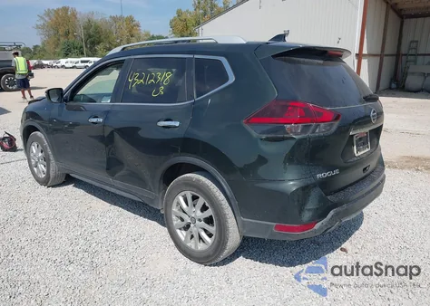 2018 Nissan Rogue Sv из США, поврежденный, VIN 5N1AT2MV3JC712107